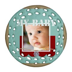 baby - Ornament (Round Filigree)