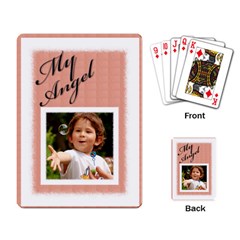 My Angel Playing card - Playing Cards Single Design (Rectangle)