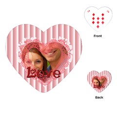 heart pf love - Playing Cards Single Design (Heart)