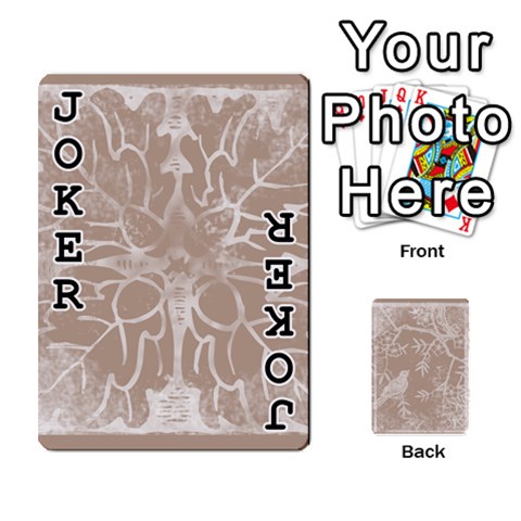 Mocha Batik 54 Design Cards By Catvinnat Front - Joker1