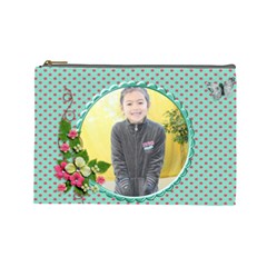 Cosmetic Bag (Large) - Butterfly Love
