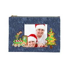 Christmas Cookies Large Cosmetic Bag (7 styles) - Cosmetic Bag (Large)
