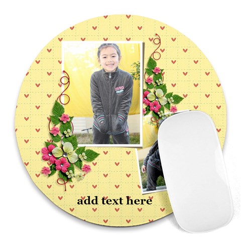 Round Mousepad Front