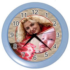 Protea Family clock - Color Wall Clock