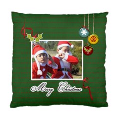 Cushion Case (Two Sides)- Merry Christmas 2 - Standard Cushion Case (Two Sides)