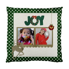 Cushion Case (One Side): Christmas Joy - Standard Cushion Case (One Side)