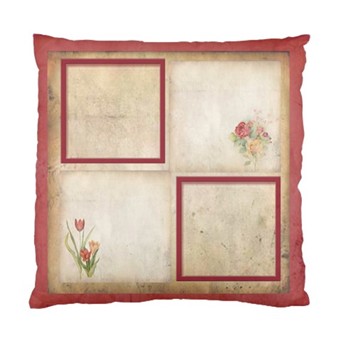 Rosa Botanica Double Sided Cushion By Catvinnat Back