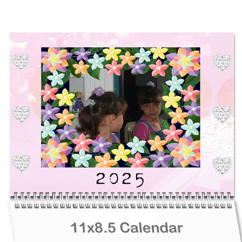 Pretty Pastels Calendar 2025 By Kim Blair Cover