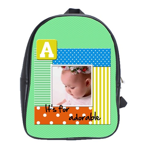 School Bag Large Front