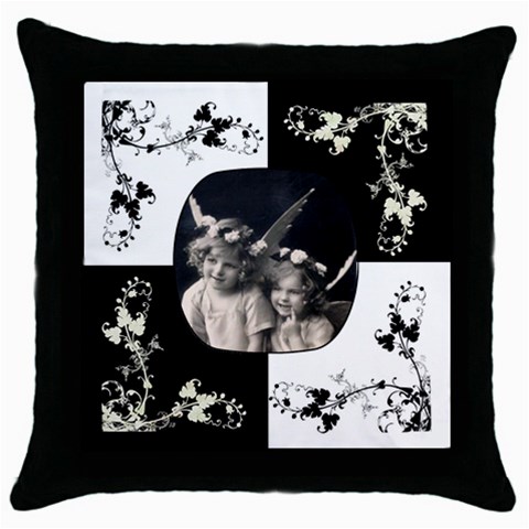 Angelica Pillow Cushion Case By Catvinnat Front