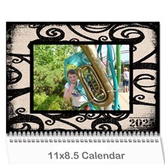 Fantasic Classic neutral 2025 calendar - Wall Calendar 11  x 8.5  (12-Months)