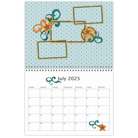 Calendar Jul 2025