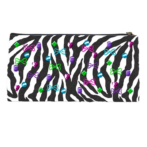 Zebra Pencil Bag By Paula Yagisawa Back