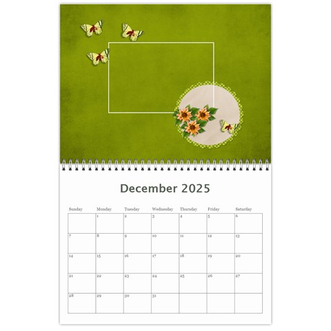 Calendar Dec 2025