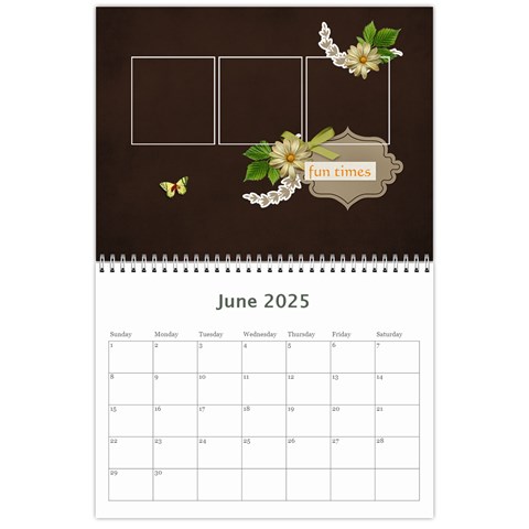 Calendar Jun 2025