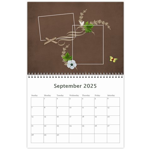 Calendar Sep 2025