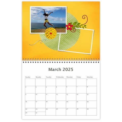 Calendar Mar 2025