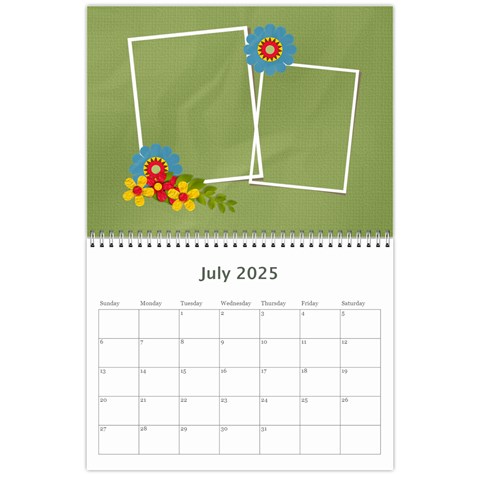 Calendar Jul 2025