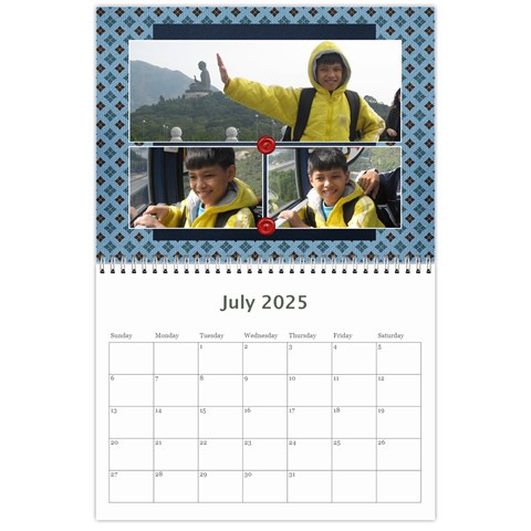 Calendar Jul 2025