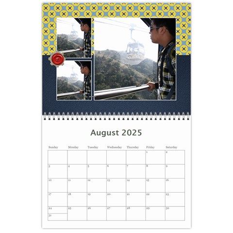 Calendar Aug 2025