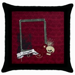 Pirate Life- pillow (1side) - Throw Pillow Case (Black)