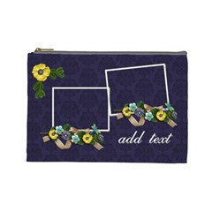 Cosmetic Bag (Large) - Burst of Flowers