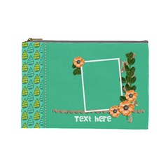 Cosmetic Bag (Large)- Summer Blooms