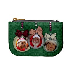 Christmas ornament/gift card holder- mini coin purse
