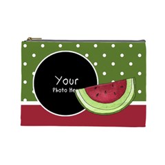 Watermelon Cosmetic bag large (7 styles) - Cosmetic Bag (Large)