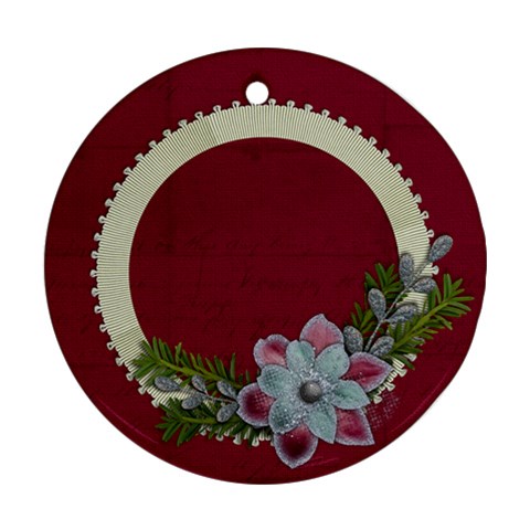 Holiday Wreath/christmas Front