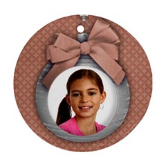 Christmas ornament/holiday-Ornament (Round, 1 side) - Ornament (Round)