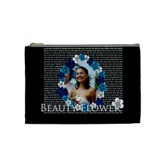 flower wedding - Cosmetic Bag (Medium)