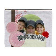 happy family (7 styles) - Cosmetic Bag (XL)