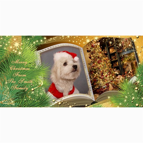 Merry Christmas 4x8 Photo Card No1 By Deborah 8 x4  Photo Card - 1