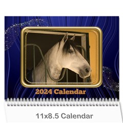Showcase 2024 (any year) Calendar - Wall Calendar 11  x 8.5  (12-Months)