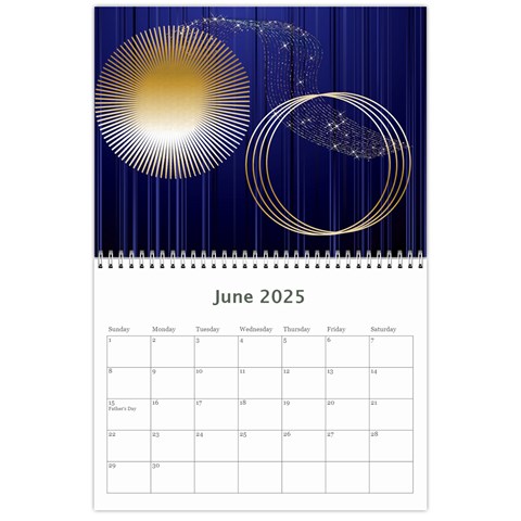 Showcase 2025 (any Year) Calendar By Deborah Jun 2025