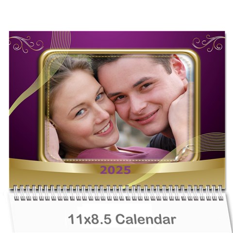 Memories 2025 (any Year) Calendar 8 5x6 By Deborah Cover