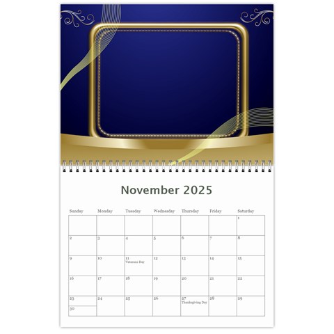 Memories 2025 (any Year) Calendar 8 5x6 By Deborah Nov 2025