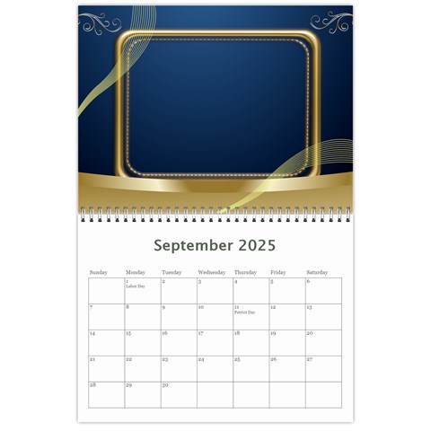 Memories 2025 (any Year) Calendar 8 5x6 By Deborah Sep 2025