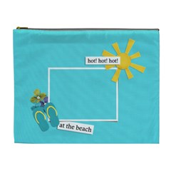Cosmetic Bag (XL)- At the Beach (7 styles)