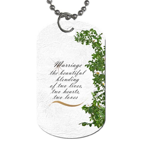 Our Day (2 Sided) Dog Tag By Deborah Back