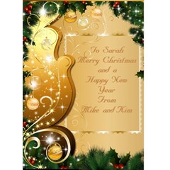 Merry Christmas 5x7 Card 2 - Greeting Card 5  x 7 