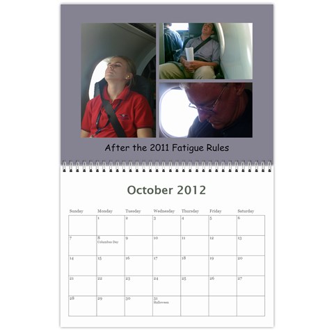 Rfds Calender By Rachael Moulden Oct 2012