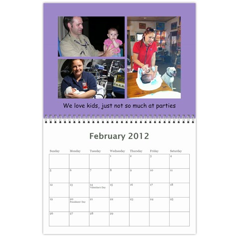 Rfds Calender By Rachael Moulden Feb 2012