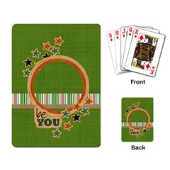 Playing Cards: Be You - Playing Cards Single Design (Rectangle)