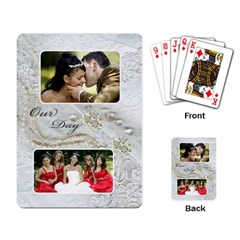 Our Day (single side) Playing Cards - Playing Cards Single Design (Rectangle)