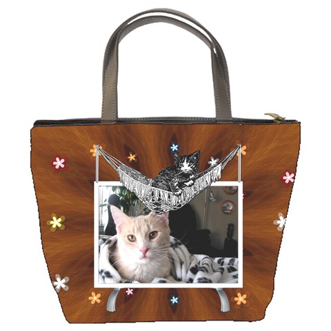 My Cat Bucket Bag By Lil Back