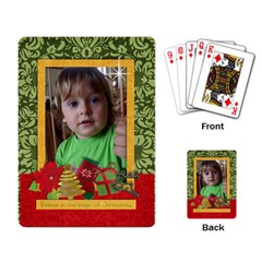 Believe in the Magic/Christmas-Playing Cards - Playing Cards Single Design (Rectangle)