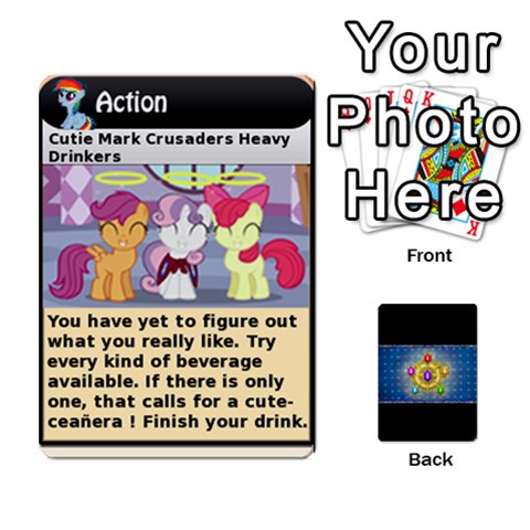 Ace Pony Drinking Deck 1 By Gonzo Anon Front - HeartA