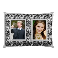 Classic Silver (2 sided) Pillow Case - Pillow Case (Two Sides)